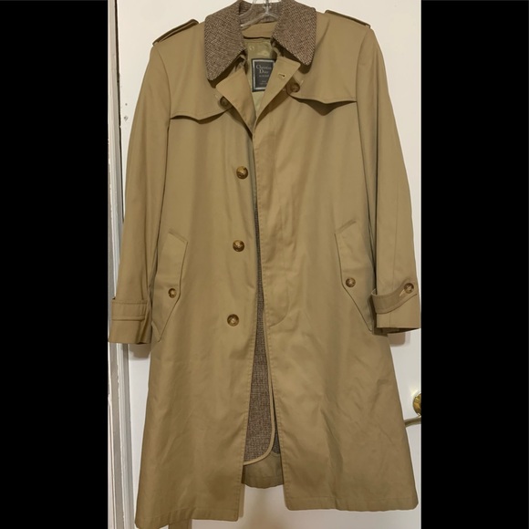 CHRISTIAN DIOR MONSIEUR Rain and Stain Repellent Coat Removable Lining - Picture 13 of 14